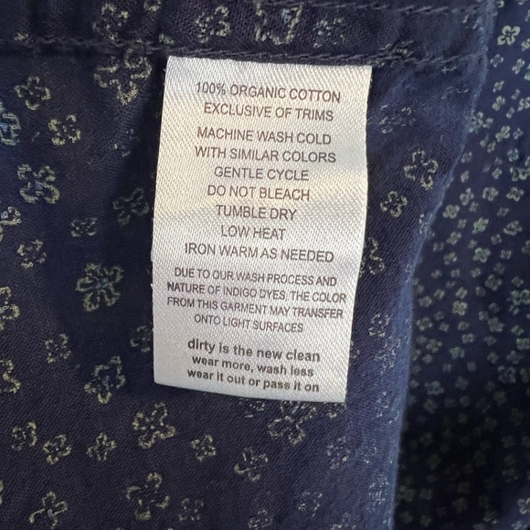 100% Organic Cotton Button Down Shirt - Picture 4 of 8